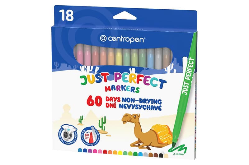 ФЛОМАСТЕРИ Centropen Perfect 2510/18 18 кольорів
