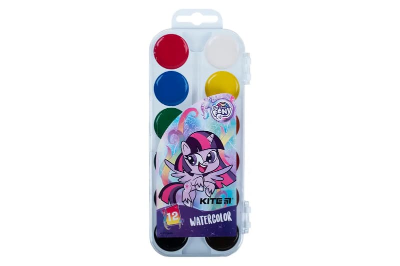 Фарби акварельні Kite, 12 кол. My Little Pony LP21-061