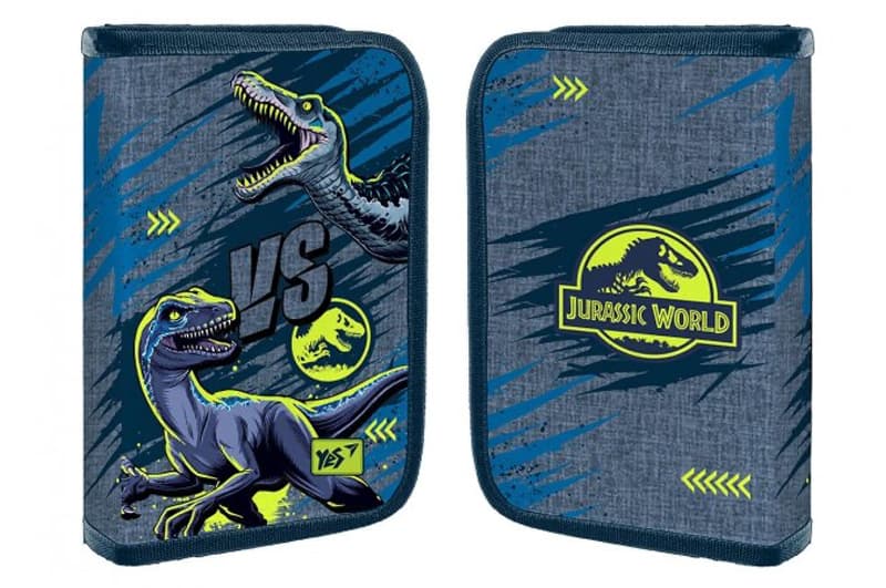 Пенал твердий YES одинарний з двома клапанами HP-04 Jurassic World