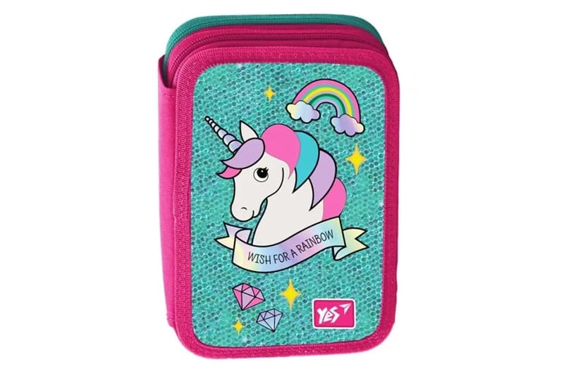 Пенал твердий YES подвійний HP-01 Unicorn