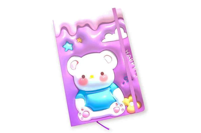 Блокнот на гумці Bunny 762619MLА6  8.7×13.5см ,80 арк.,тверда обкладинка