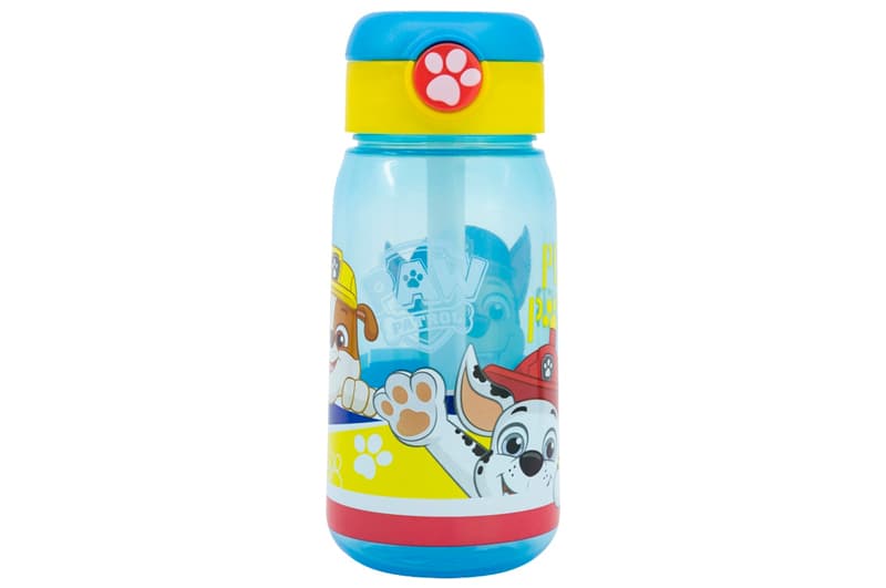 Пляшка дитяча пластикова з кришкою та соломинкою 510мл "Paw patrol pup power" 74642