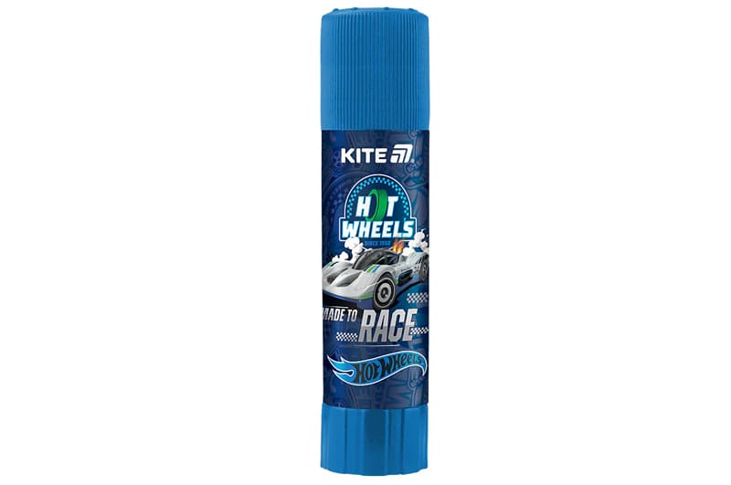 Клей-олівець Кіте PVP, 8г. з індикатором Hot Wheels HW25-130