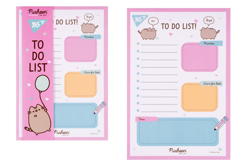 Папір для нотаток на магніті Yes To Do "Pusheen" 170339