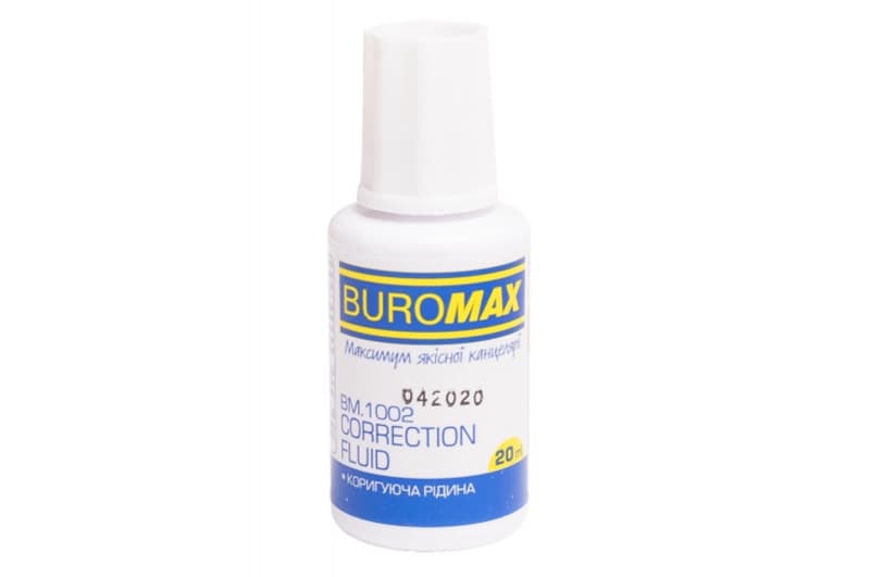 КОРЕКТОР BUROMAX ВМ.1002 з пензликом (10шт)