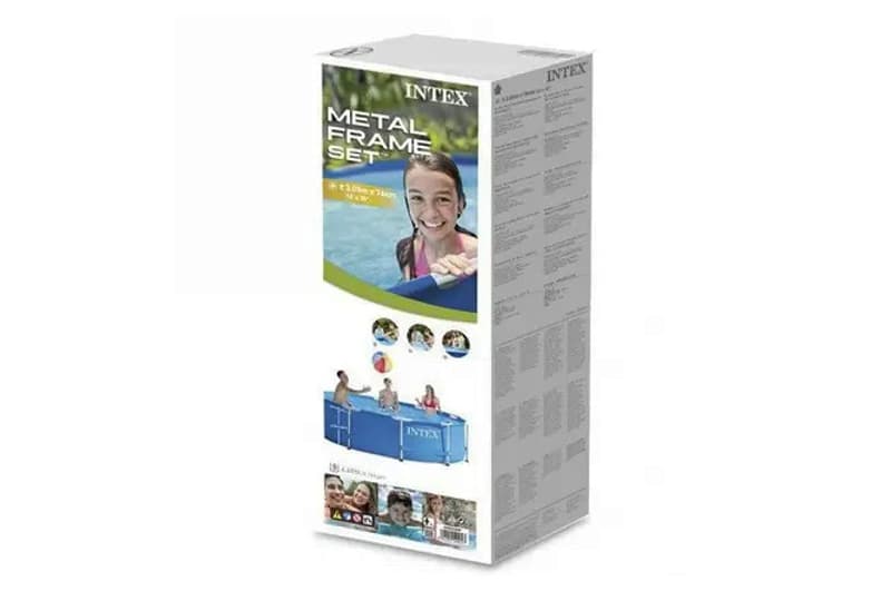 Басейн каркасний 28200 Metal Frame Pool круглий (6+ р), в коробці р.305x76 см INTEX