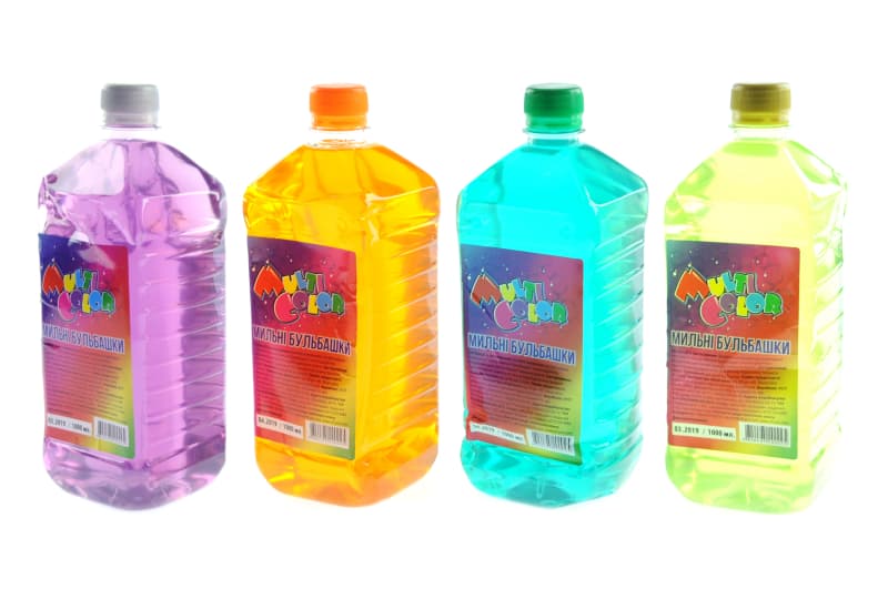 Мильні бульбашки 1л MultiColor