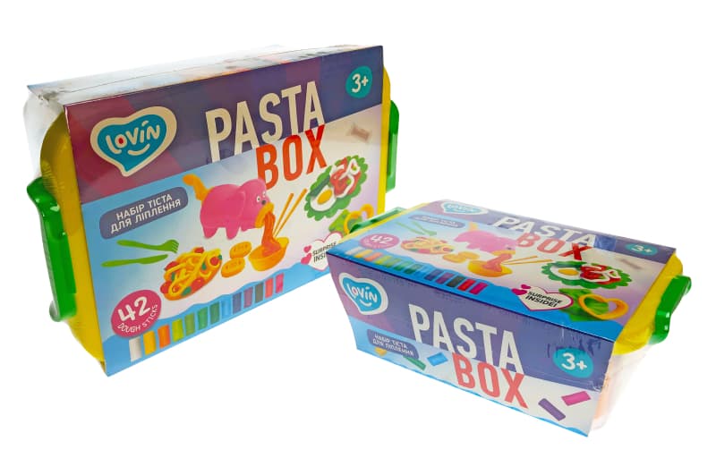 Набір тіста для ліплення 41139 "Pasta box" LOVIN