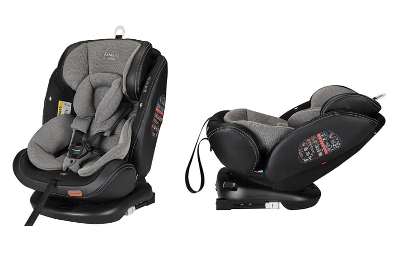 Автокрісло CRL-12801/2 "Asteroid" Lunar Beige 0 + 1 + 2 + 3 ISOFIX з поворотом CARRELLO