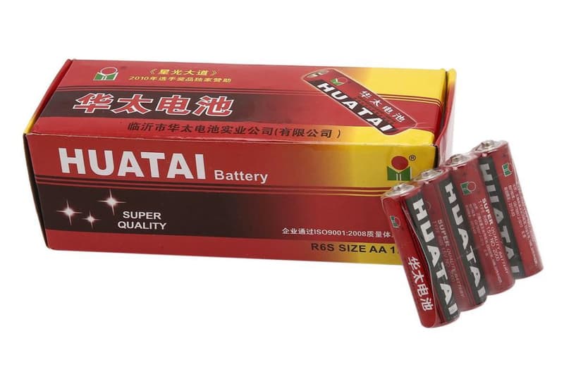 Батарейки HUATAI AA R6S 40 шт.