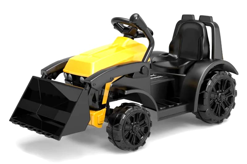 Ел-мобіль T-7316 YELLOW трактор на Bluetooth 2.4G Р/У 6V4.5AH мотор 1*20W 87*42.5*43