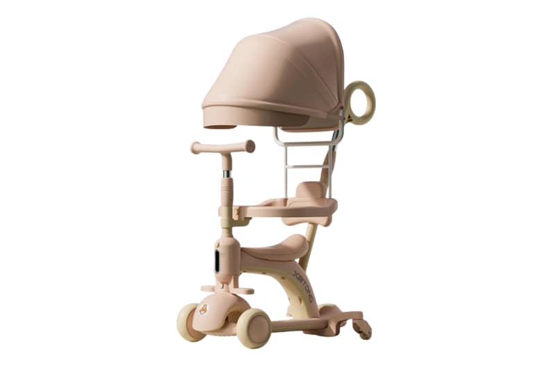 Самокат Smart Baby 669 Beige трансформер з дашком Maraton
