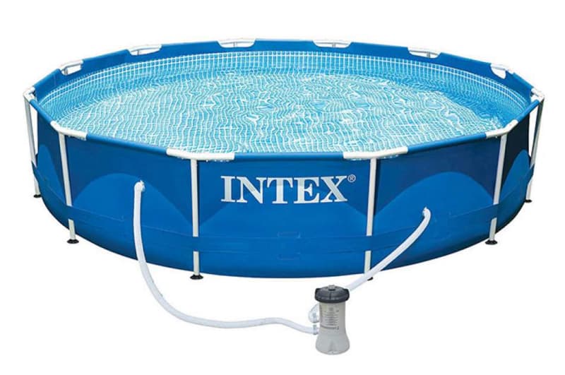 Бассейн каркас 28212 (1шт) Metal Frame Pool круглий (6+ лет), с фильтр.-насосом 2006л/ч, в кор. 366х76см, 6503л
