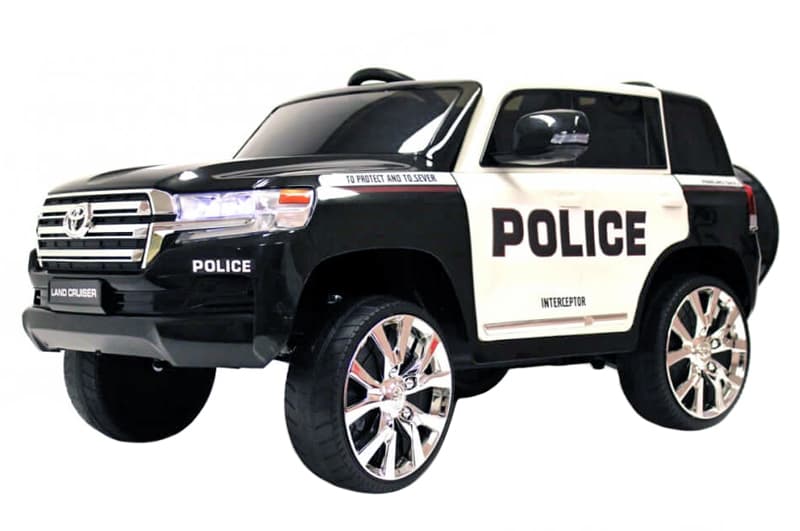 Електромобіль Toyota Land Cruiser POLICE 200 JJ2022 12V7AH, 2*550# 2X35W мотори З ліцензією з радіокеруванням 2.4G