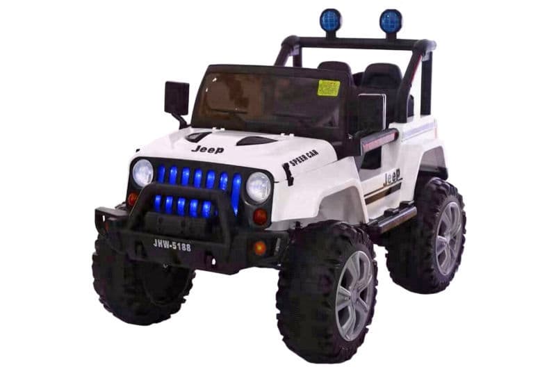 Електромобіль T-7843 EVA WHITE джип на Bluetooth 2.4G Р / У 12V7AH мотор 2 * 15W з MP3 118 * 69 * 79