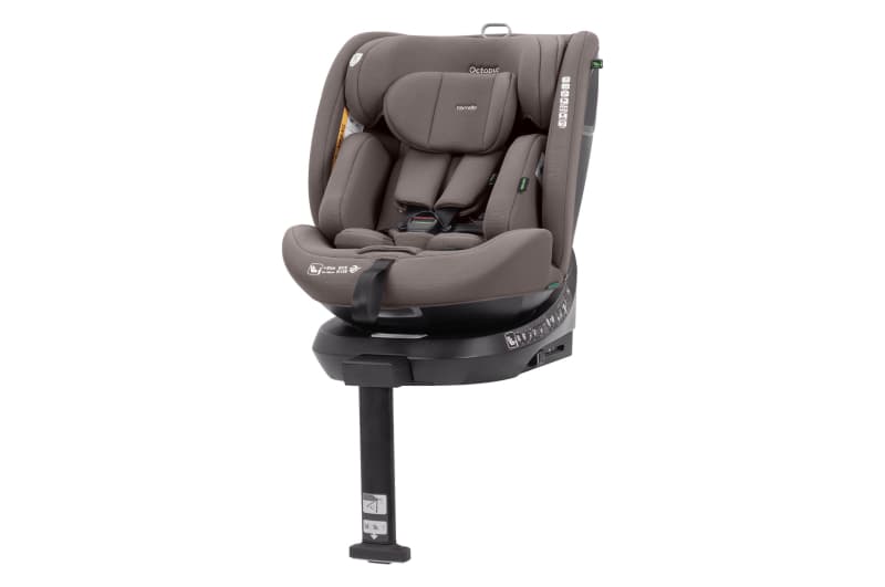 Автокрісло CRL-16002 "Octopus" Sandstone Beige i-Size 40-150см ISOFIX, поворот, опорна стійка CARRELLO