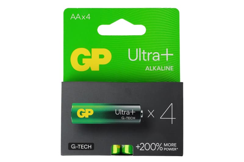 Батарейки алкалінові GP15AUPETA21-2GSB4 4 шт на блістері Ultra Plus