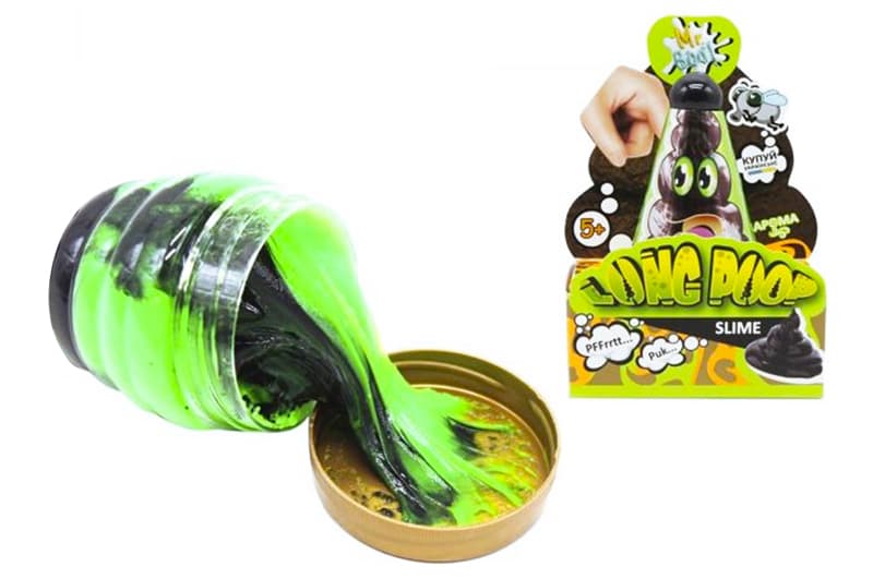 Лизун-антистрес ТМ Mr.Boo Long Poop 250 г/80116