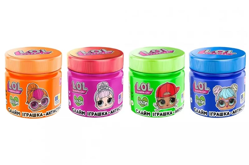 Слайм LOL80200 "L.O.L.  Crunchy slime" 210 мл LOVIN