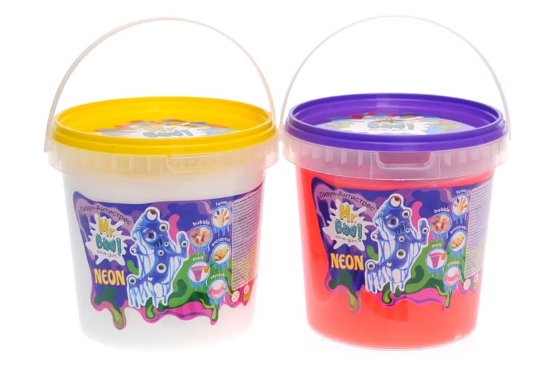 Лизун-антистрес Slime ТМ Mr.Boo Big Boo у відрі 1л, 80051