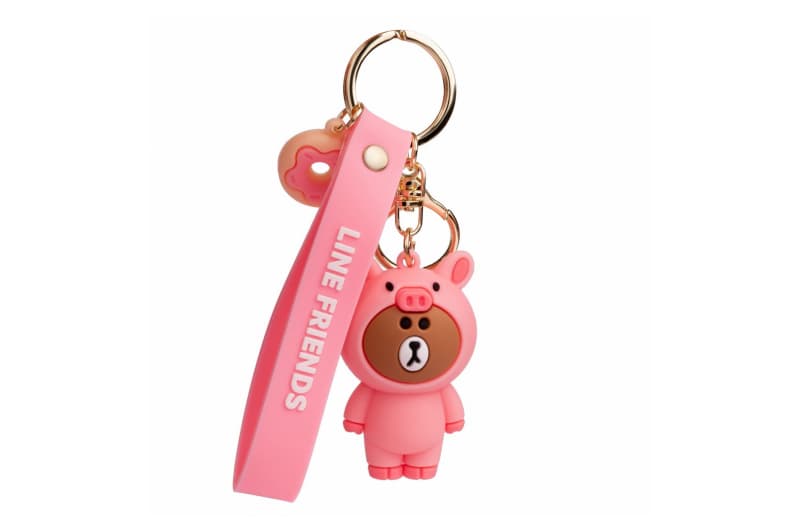 Брелок YES колекція "Line Friends" Piggy Brown
