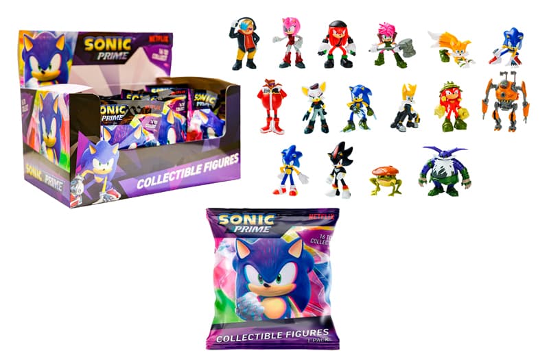 Ігрова фігурка SONIC PRIME - ПРИГОДИ СОНІКА ТА ДРУЗІВ (6,5 сm, у дисплеї, в асорт.) SON2005