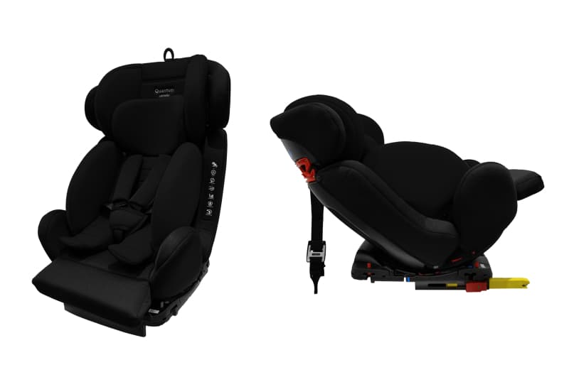 Автокрісло CRL-11803/3 Quantum ISOFIX Space Black група 0+1+2+3 CARRELLO