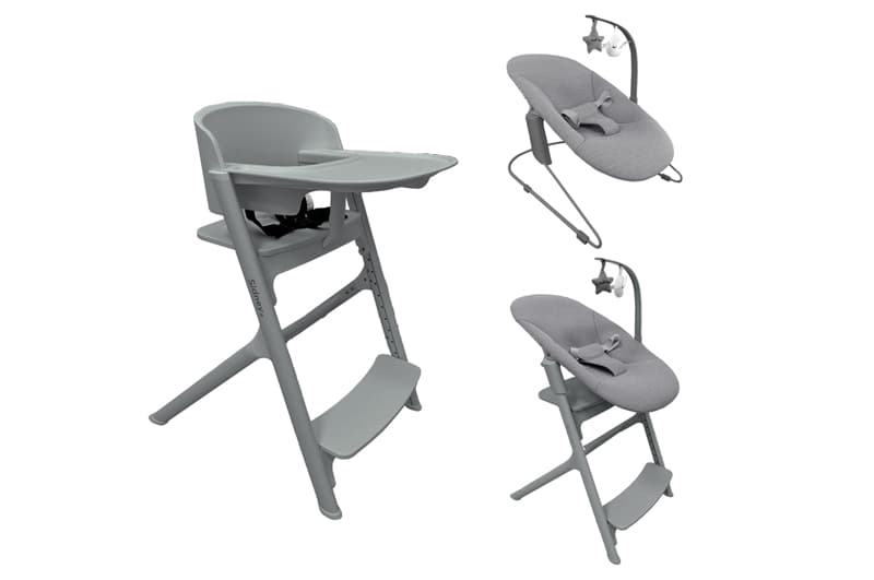 Стілець для годування CARRELLO Sidney+ CRL-8405/1 (3 in 1) Stone Grey