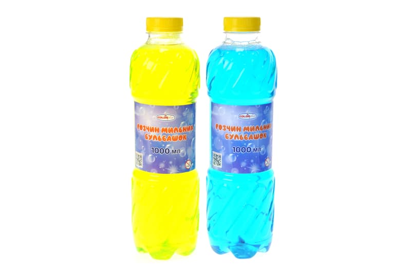 Запаска для мильних бульбашок кольорова 3450 1 л. Colorplast