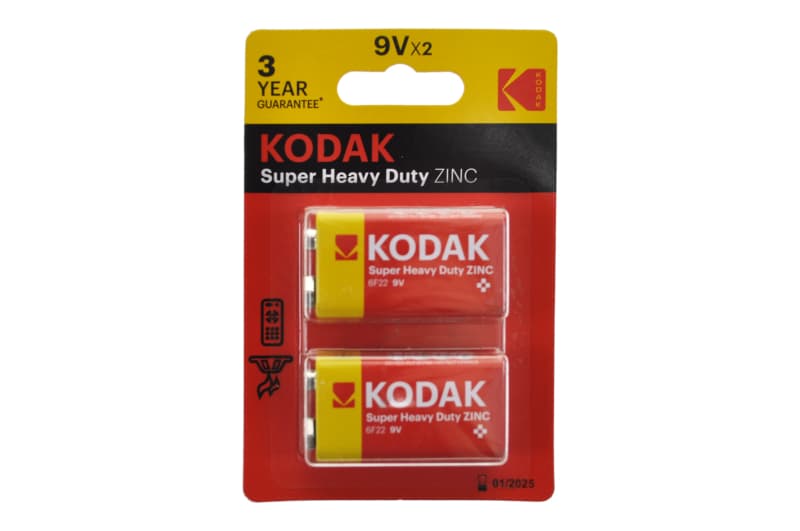 Батарейки Kodak крона 9v 2шт. на блістері