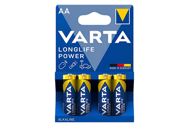 Батарейки LR-6 Longlife Power alkaline 4 шт. на блістері Varta