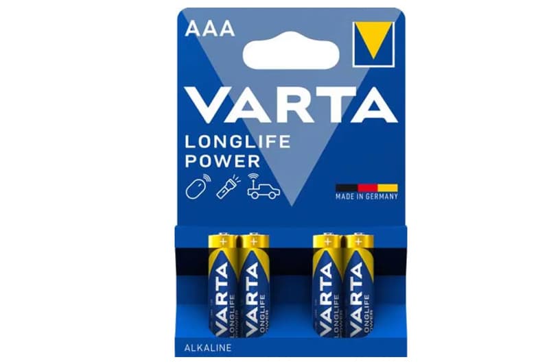 Батарейки LR03 Longlife Power alkaline 4 шт. Varta