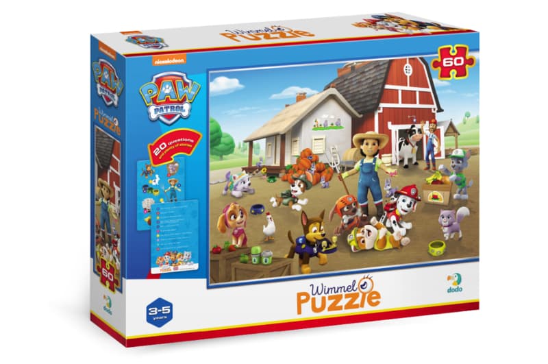 Вімельпазл на 60 елементів «Paw Patrol. На фермі»200452 Dodo