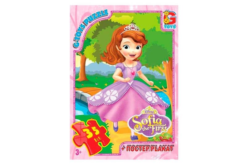 Пазли 35 ел. ТМ "G-Toys" із серії "Софія прекрасна" SF005