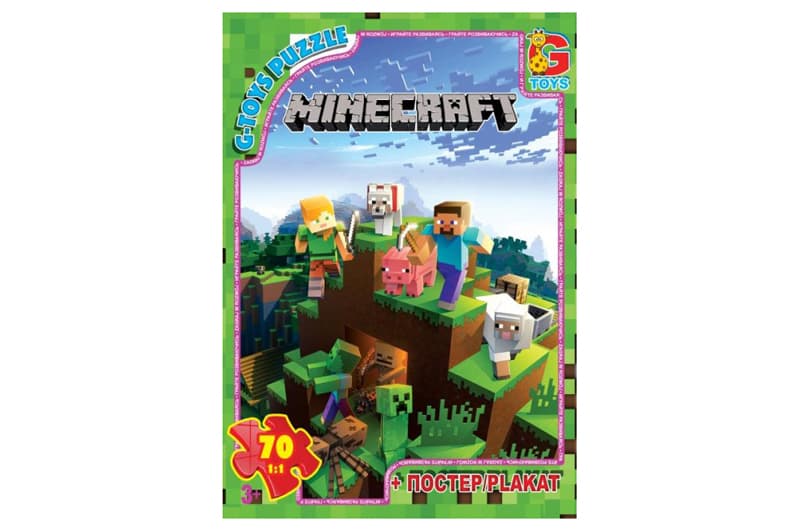 Пазли із серії "Minecraft" (Майнкрафт) MC774 70 ел. G-Toys