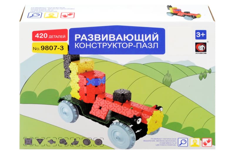 Пазли-конструктор 9807-3