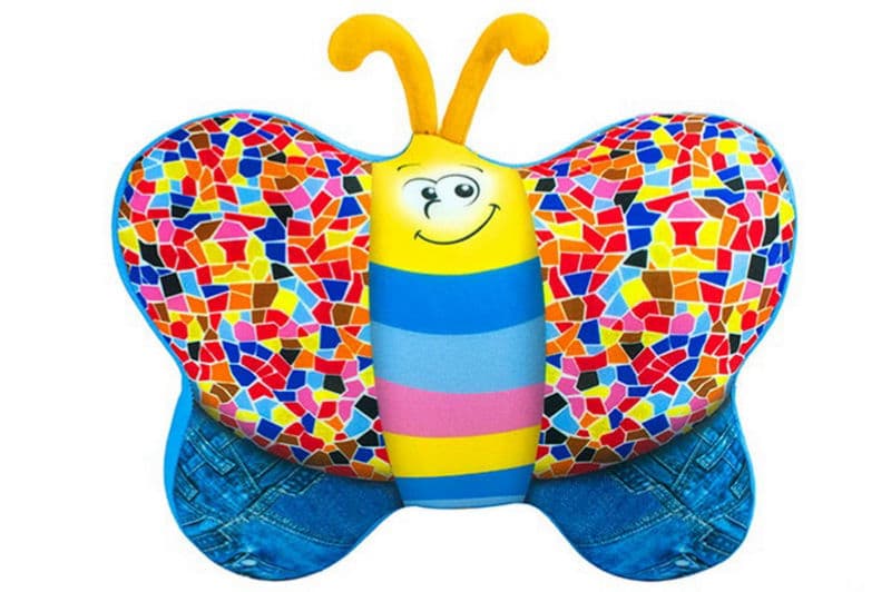 Антистресова іграшка м"яконабивна "SOFT TOYS 56 "Метелик" джинсовий, DT-ST-01-56 DANKO