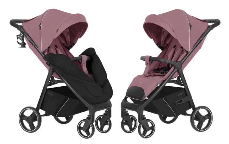 Коляска прогулянкова CRL-8512 "Bravo" Crystal Pink BF CARRELLO