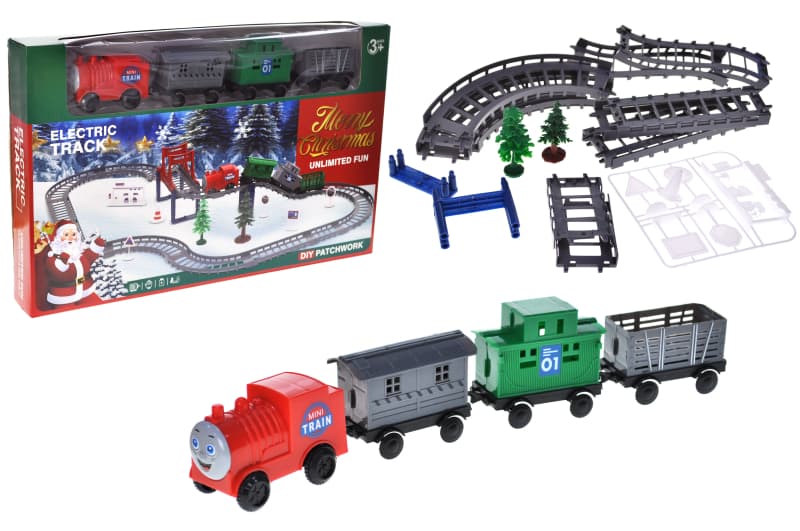 Залізна дорога 66100/9263-7С "Merry Christmas" коробка 46,5x30x6см
