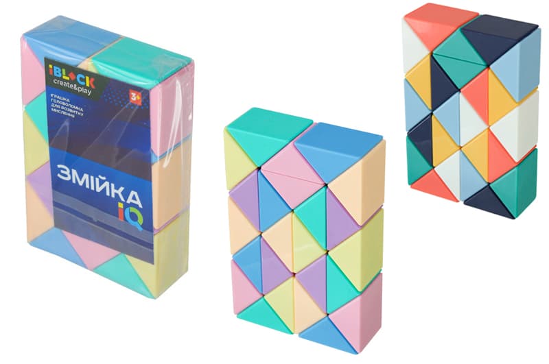 Магічна Змійка PL-0610-07 2 кольори мікс, пакет 10,5x7x2,6 см