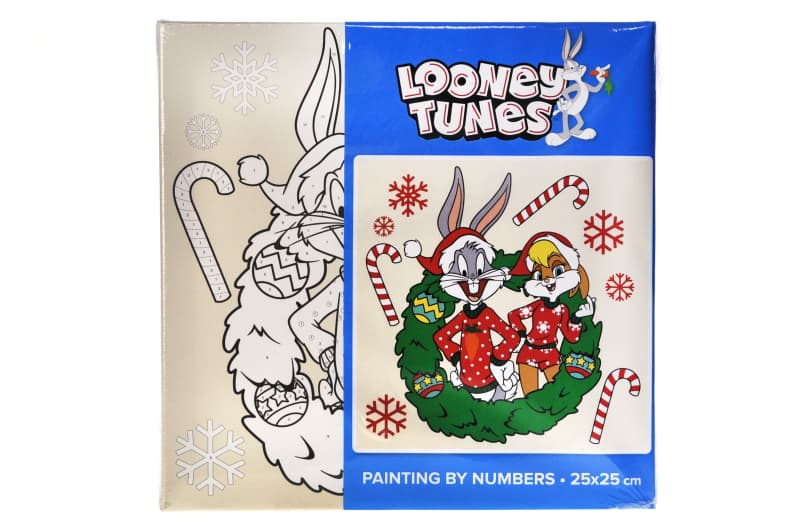 Набір для розпису по номерах 25x25 см KHO6860 "Bugs & Lola" Ideyka