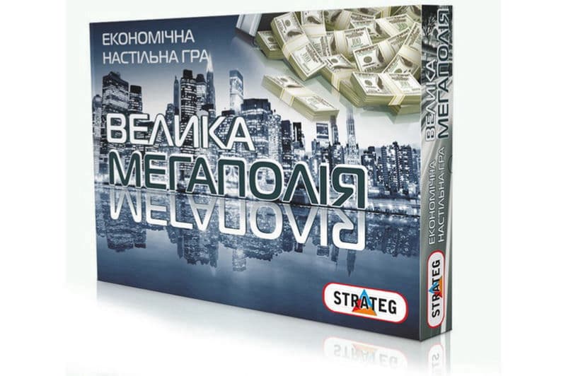 Настільна економічна гра велика "Велика Мегаполія" 515 STRATEG