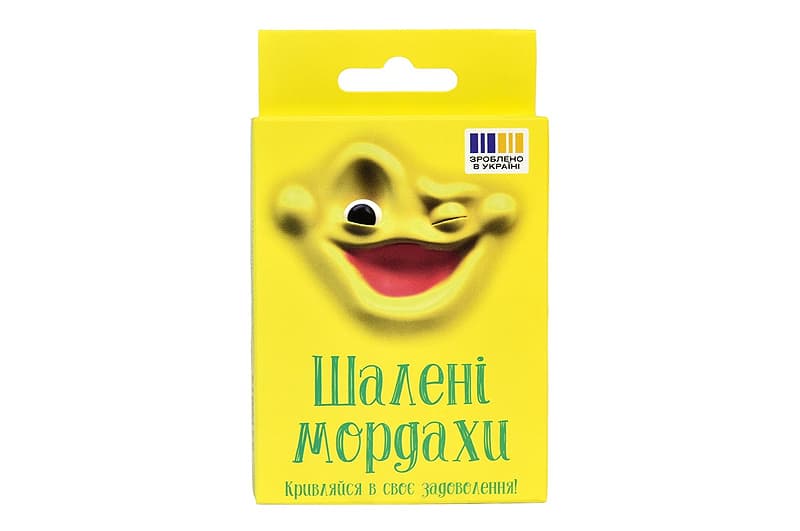 Настільна гра Шалені мордахи українською мовою (30664) Strateg