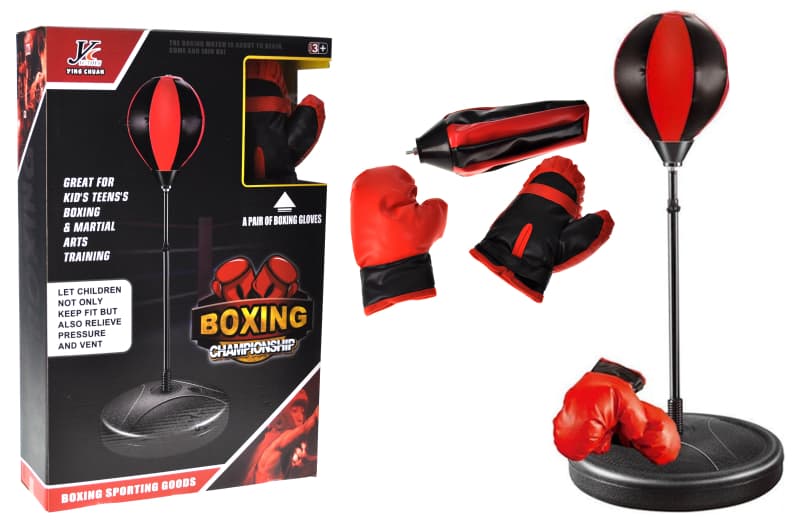 Боксерський набір YC856G1 зі стійкою, в коробці р.61x12,8x40 см YG Toys