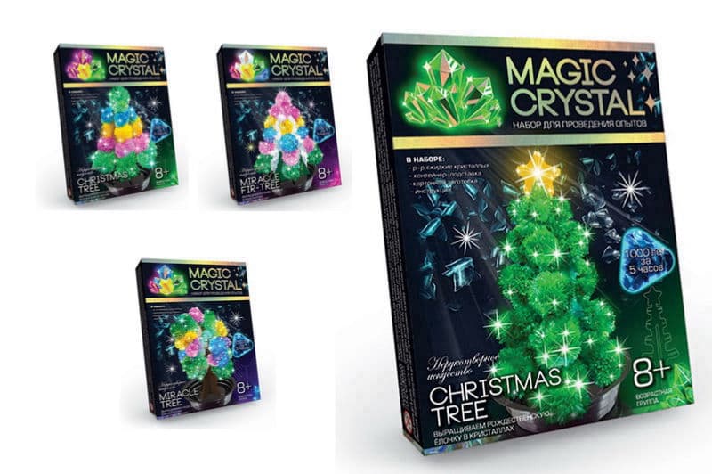 Набір для проведення дослідів "MAGIC CRYSTAL" OMC-01-01,02,03,04,05..08 DANKO
