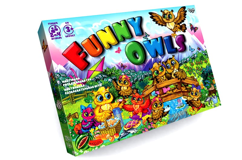 Настільна гра DTG98 "Funny Owls" DANKO
