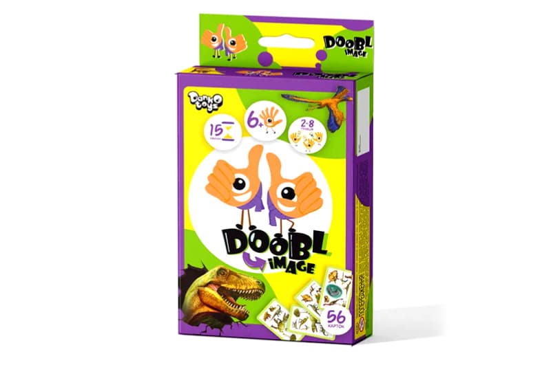 Настільна розважальна гра "Doobl Image" Dino "80" DBI-02-05U DANKO