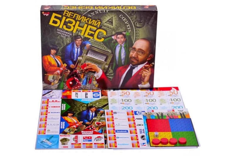 Настільна гра DTG1-UA "Великий бізнес" DANKO