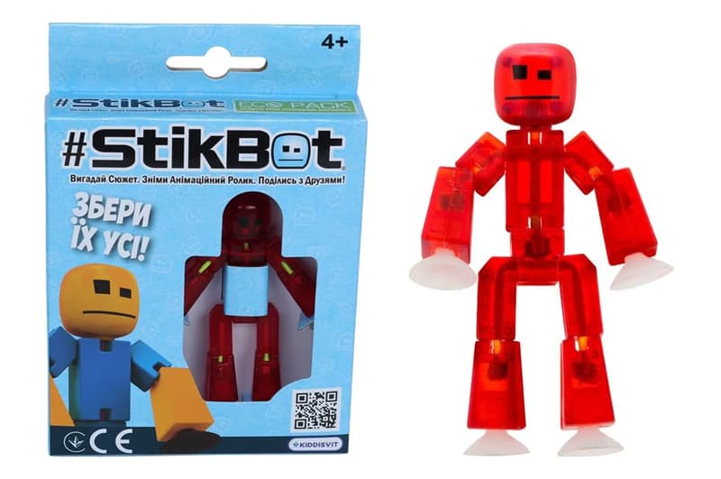 Фігурка для анімаційної творчості STIKBOT (червоний) TST616-23UAKDR