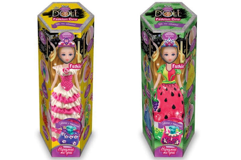Набір креативної творчості "PRINCESS DOLL" великий CLPD-01-01U,CLPD-01-02U DANKO